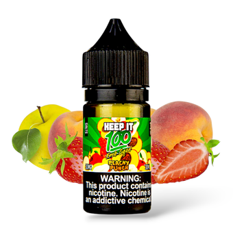 نیکوتین سالت هلو گلابی سیب توت فرنگی برند Keep It 100