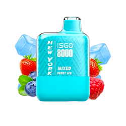 پاد یکبار مصرف 8000 کام NEW YORK MIX BERRY ICE