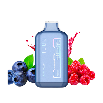 پاد یکبار مصرف 6000 کام MOTI ULTRA BLUEBERRY RASPBERRY