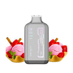 پاد یکبار مصرف 6000 کام MOTI ULTRA STRAWBERRY ICE CREAM