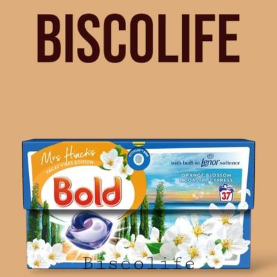 قرص ماشین لباسشویی هلندی لنور Lenor رایحه شکوفه پرتغال و سرو ساحلی 37 عددی