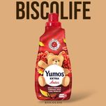 مایع نرم کننده لباس یوموش قرمز با رایحه کهربا Amber حجم 1440 میلی