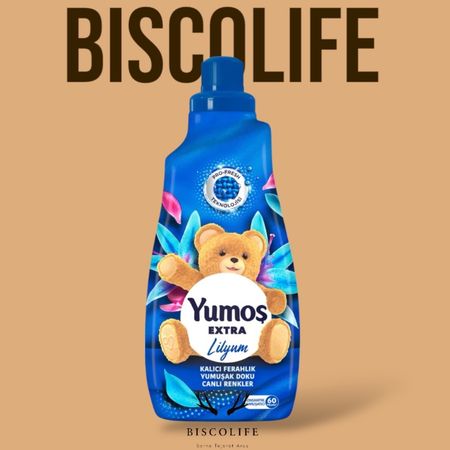 مایع نرم کننده لباس یوموش آبی با رایحه لیلیوم Lilyum حجم 1440 میلی