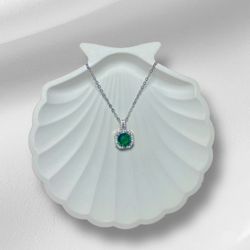 گردنبند سبز کبود