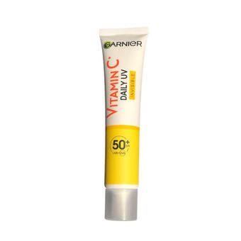 کرم ضد آفتاب فلوئیدی ویتامین سی بی رنگ گارنیر با spf 50