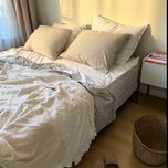 ست لینن  کرم پسته