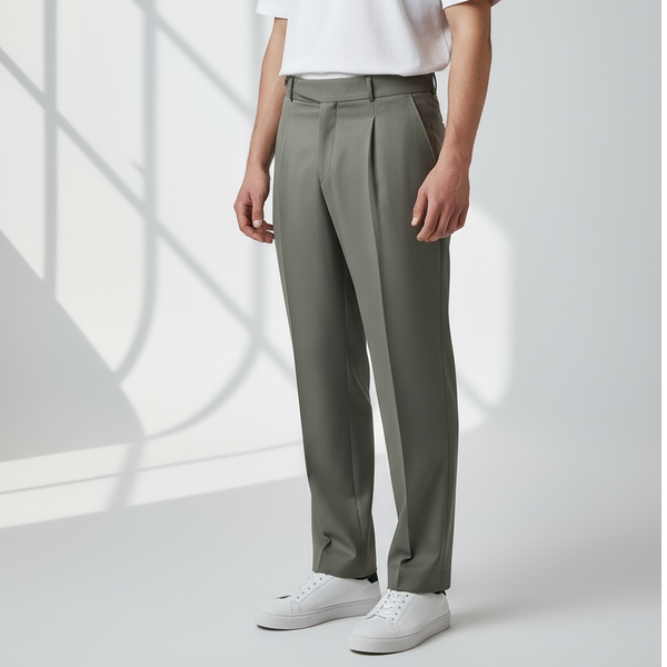 شلوار کمر ایتالیایی دو‌ دکمه zara