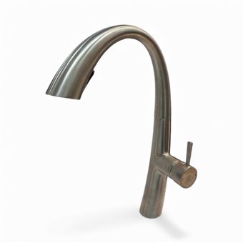 شیر آشپزخانه شلنگدار شیرآلات بهداشتی قهرمان مدل موج