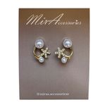 گوشواره گل و مروارید