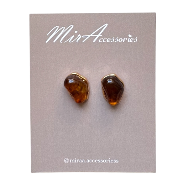 گوشواره رزینی دفرمه