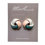 گوشواره پیچ آبرنگی