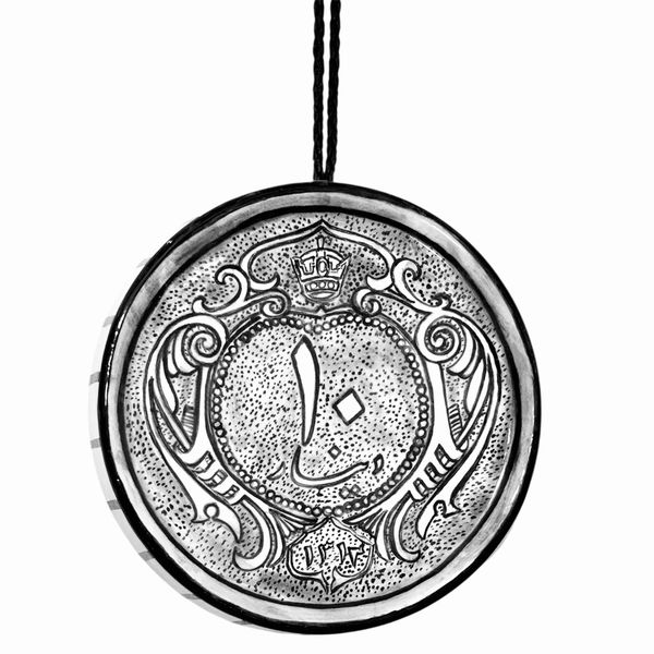 ست دو عددی سکه سرامیکی 10 دینار