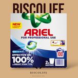 قرص ماشین لباسشویی آریل Ariel مدل اورجینال مصرف حرفهای 100 عددی