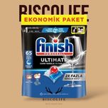 قرص ماشین طرفشویی فینیش مدل التیمیت بسته 65 عددی