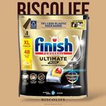 قرص ماشین ظرفشویی فینیش مدل التیمیت پلاس بسته 48 عددی رایحه لیمو ساخت لهستان