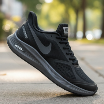 کتونی ورزشی نایکی مدل گاید 10 Guide مشکی طوسی