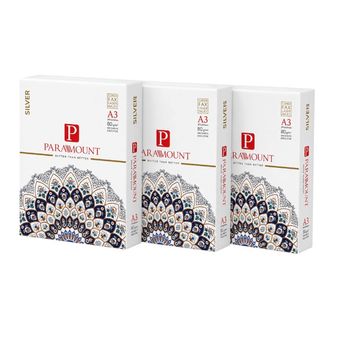 کاغذ A3 پارامونت 80 گرم بسته 1500 برگی