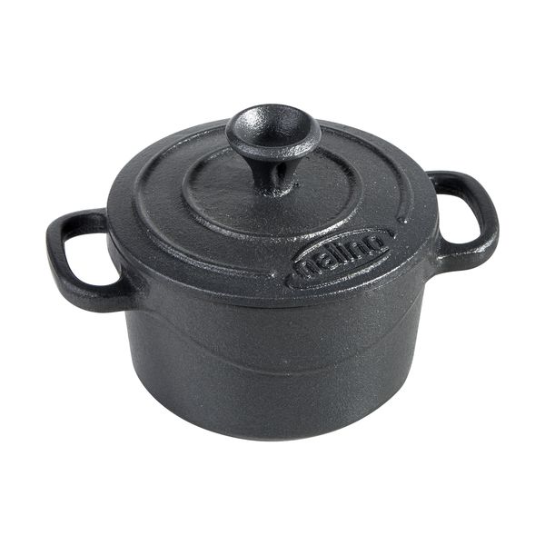 قابلمه چدن نالینو مدل Feleti سایز 10 به همراه استند چوبی