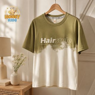 تیشرت تک دو رنگ پسرانه