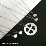 ست گردنبند 5 نفره ی قلبی🥰🥰