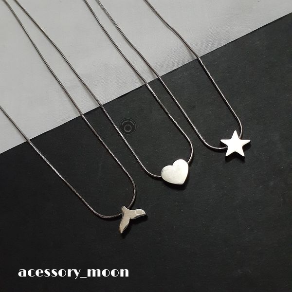 گردنبند مینیمال🌙⭐️❤️