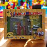 ست اسباب بازی ابزار مدل نجاری مجموعه 15 عددی