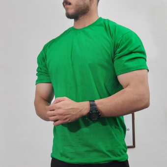 تیشرت استایل آزاد رنگ سبز روشن  (فروش اقساطی)
