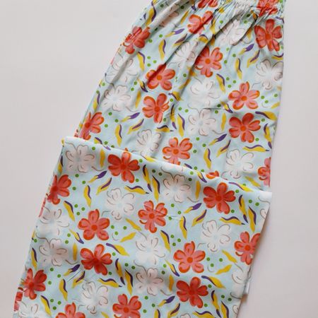 شلوار راحتی نخی