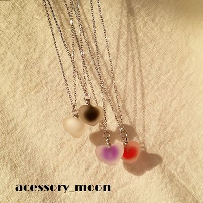 گردنبند قلب یخی