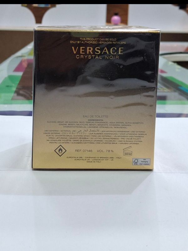 ورساچه کریستال نویر ادو تویلت /VERSACE - Crystal Noir EDT