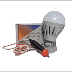 چراغ سیار فندکی خودرو مدل Tanoon-LED2025 با گیره نگهدارنده و سیم 2 متری