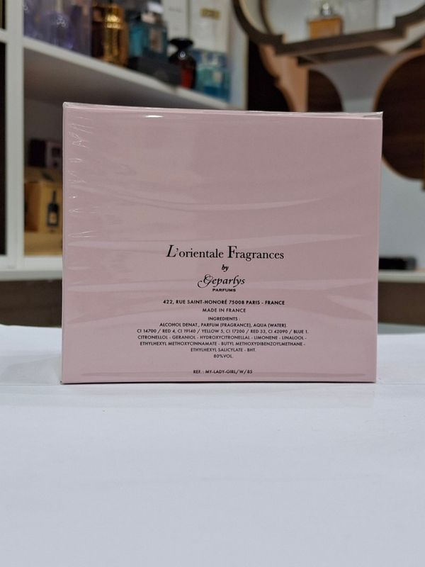 ادکلن مای گرل صورتی برند جیپارلیس_ GEPARLYS - MY GIRL