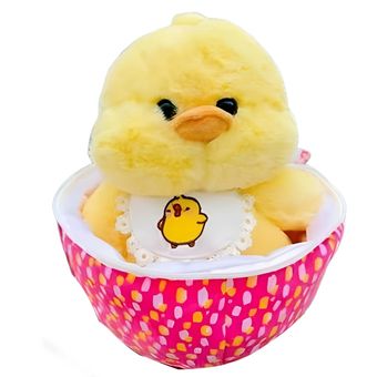 عروسک جوجه سوپرایزی پیشبند دار ارتفاع: 30 سانتی متر متر