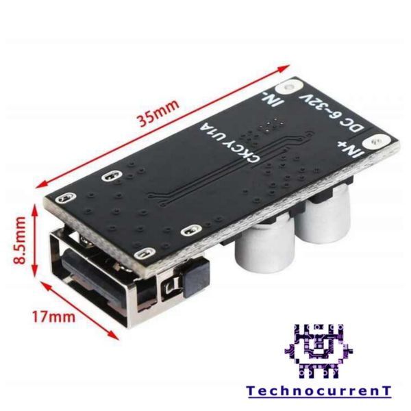 ماژول فست شارژ QC3.0 با خروجی USB