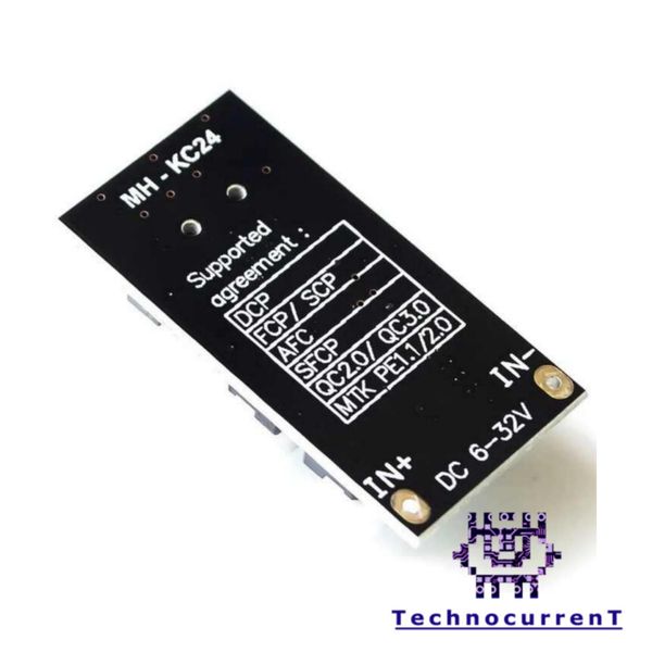 ماژول فست شارژ QC3.0 با خروجی USB