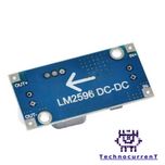 ماژول کاهنده LM2596HVS ولتاژ ورودی تا 60 ولت
