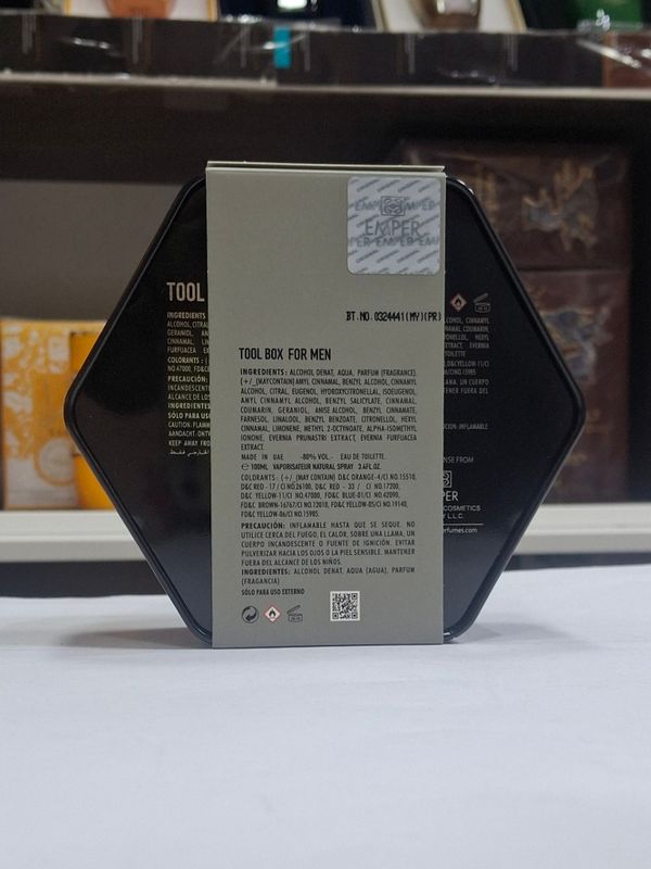 ادکلن امپر تولباکس مشکی | Emper Tool Box Eau de Toilette