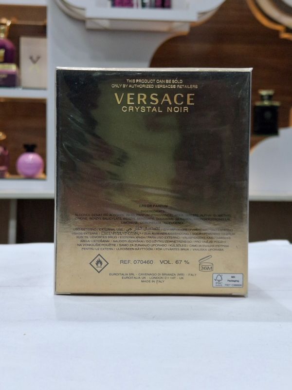 ادکلن ورساچه کریستال نویر ادو پرفیوم های کپی  |  VERSACE - Crystal Noir