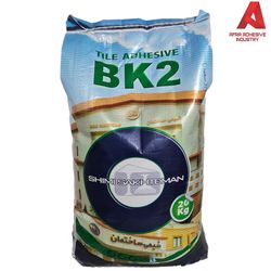 چسب کاشی و سرامیک پودری شیمی ساختمان BK2 سفید