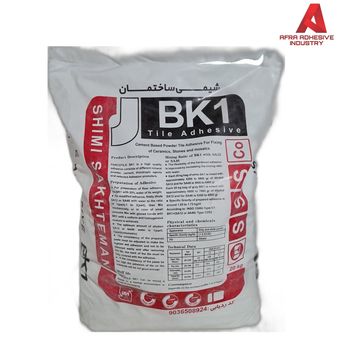 چسب کاشی و سرامیک پودری شیمی ساختمان BK1