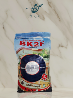 چسب کاشی پودری پرسلان سفید شیمی ساختمان Bk2f