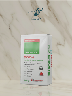 چسب کاشی و سرامیک پودری 7004 sure flex سفید (مخصوص اسلب)