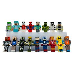 فیگور ماینکرافت Minecraft کد 1748 مجموعه 17 عددی