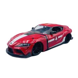 ماکت فلزی ماشین تویوتا TOYOTA GR SUPRA مدل Fast and furious مقیاس 1/24 برند جادا jada