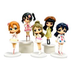 فیگور لیو لاو Love Live  کد 13890 مجموعه 5 عددی