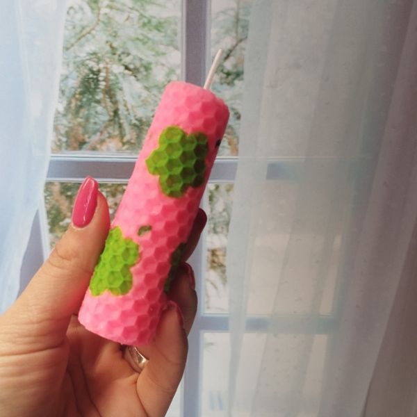 شمع موم عسل سایز کوچک