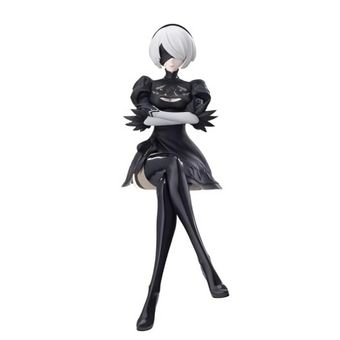 فیگور توبی 2B بازی نیر اتوماتا nier Automata مدل نشسته جعبه دار ارتفاع: 15cm