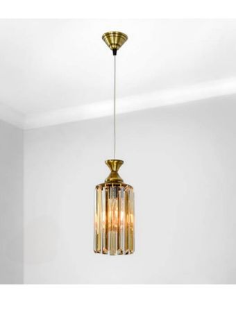 لوستر تک شعله کریستالی