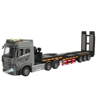 ماکت فلزی تریلی مقیاس 1.24 جعبه دار کد 878/1A