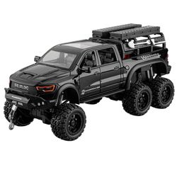 ماکت فلزی ماشین فورد وانت با کابین منحرک مقیاس 1.24 موزیکال چراغدار عقبکش کد cz194